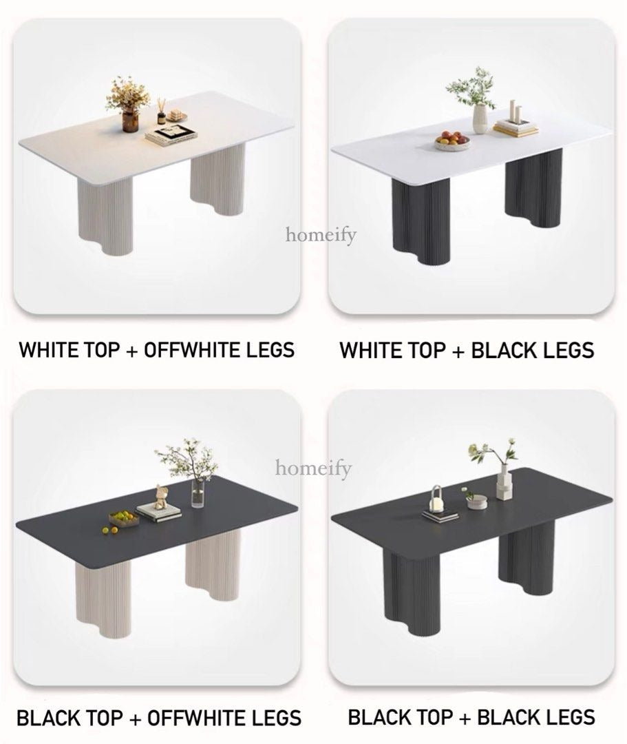 GALINDO Minimalist Dining Table and Chair Set