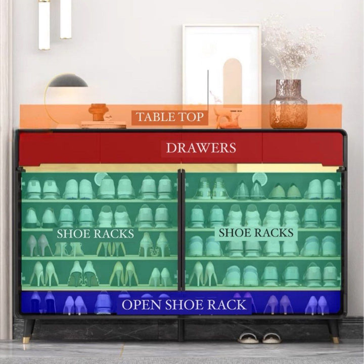 MOTENZA Modern Shoe Cabinet