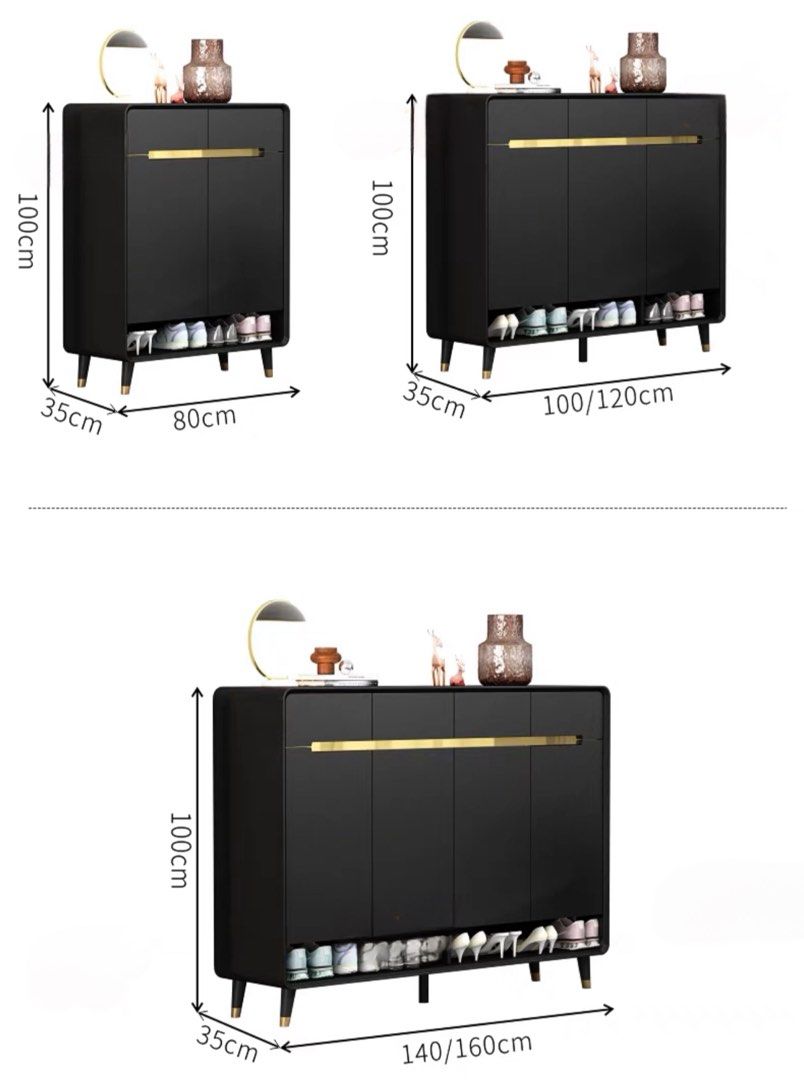 MOTENZA Modern Shoe Cabinet