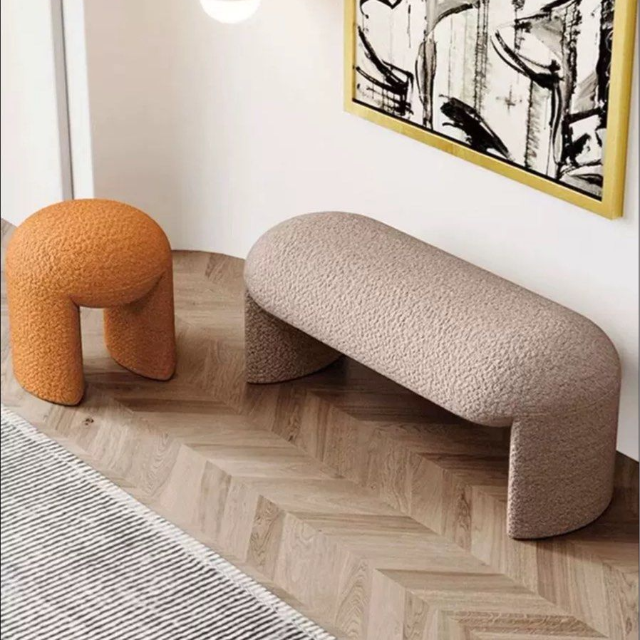 NAVEEN Modern Boucle Bench