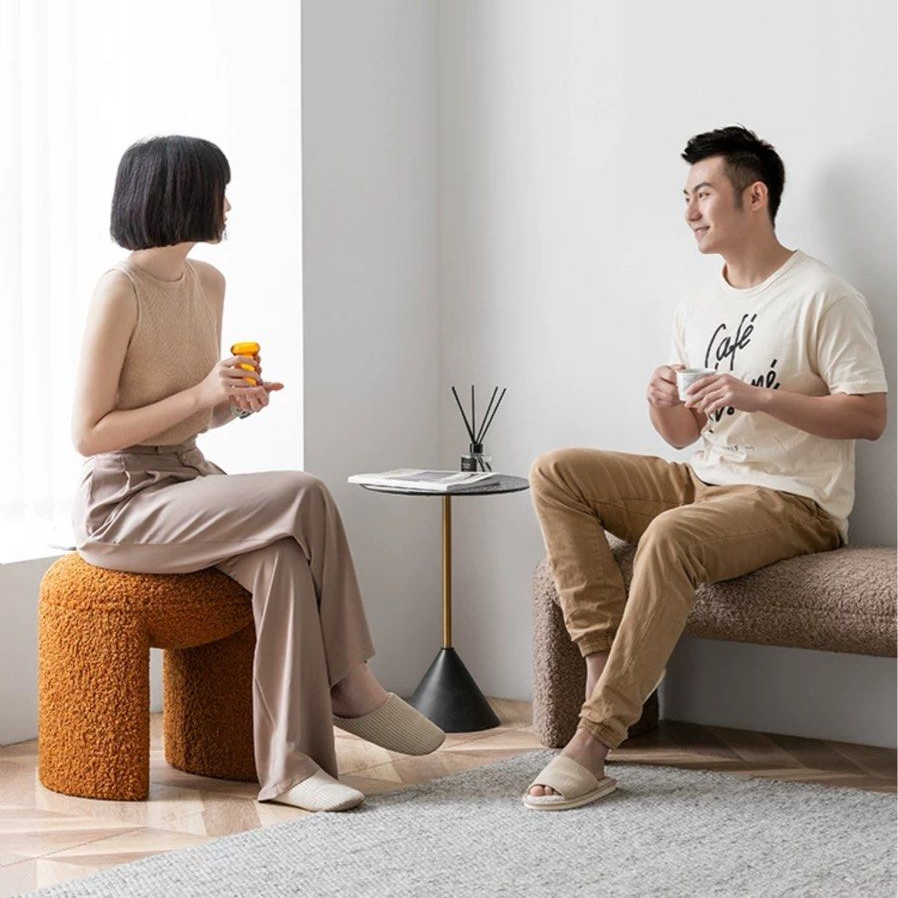 NAVEEN Modern Boucle Bench