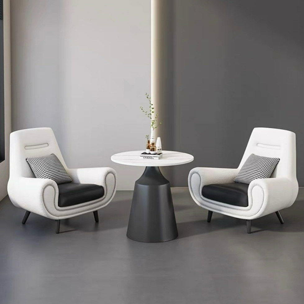 JOHN Modern Velvet Lounge Chair