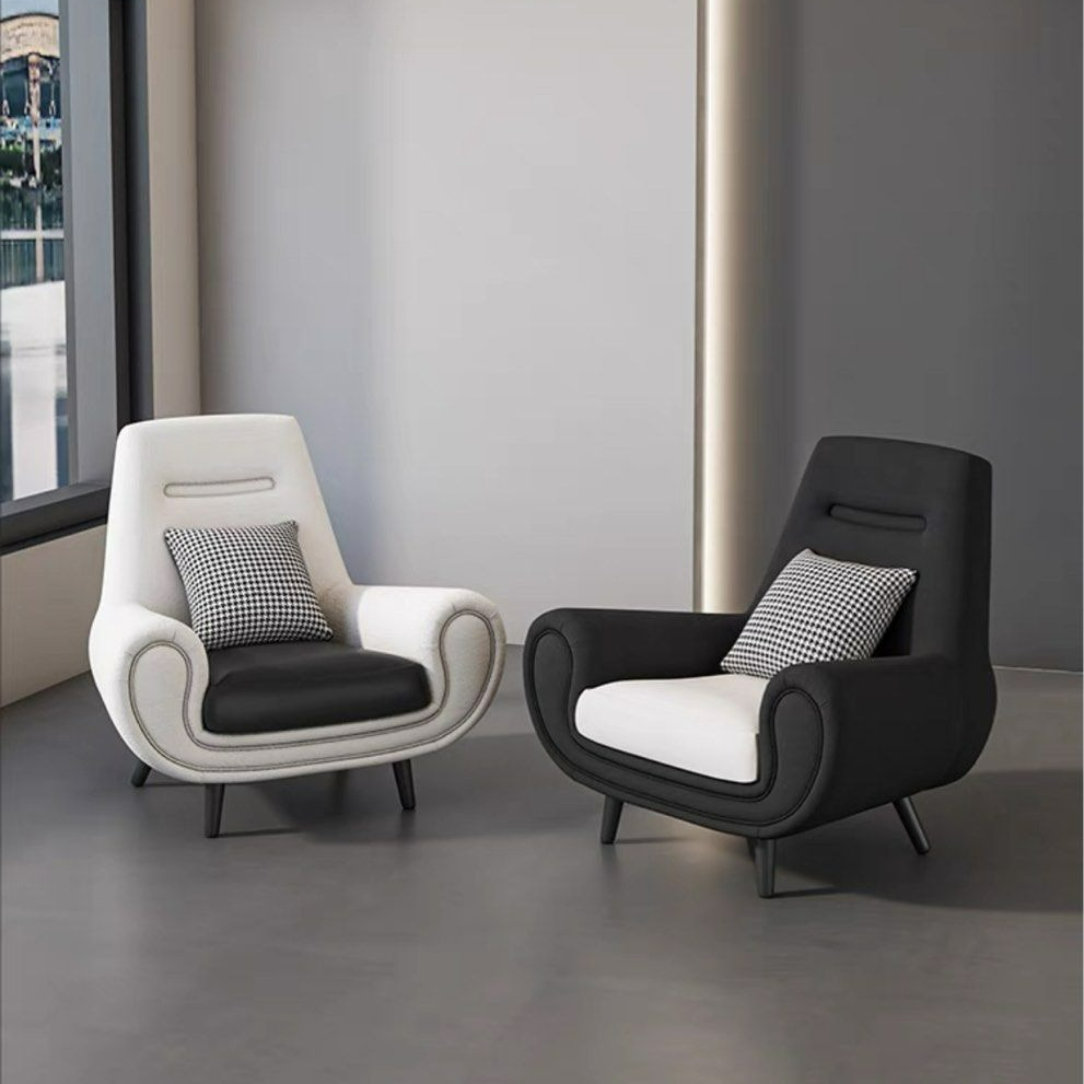 JOHN Modern Velvet Lounge Chair