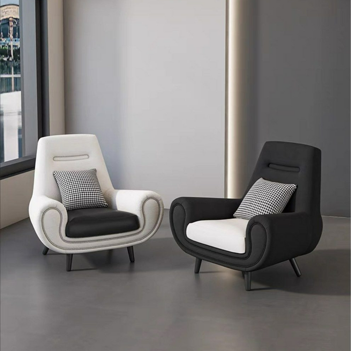 JOHN Modern Velvet Lounge Chair