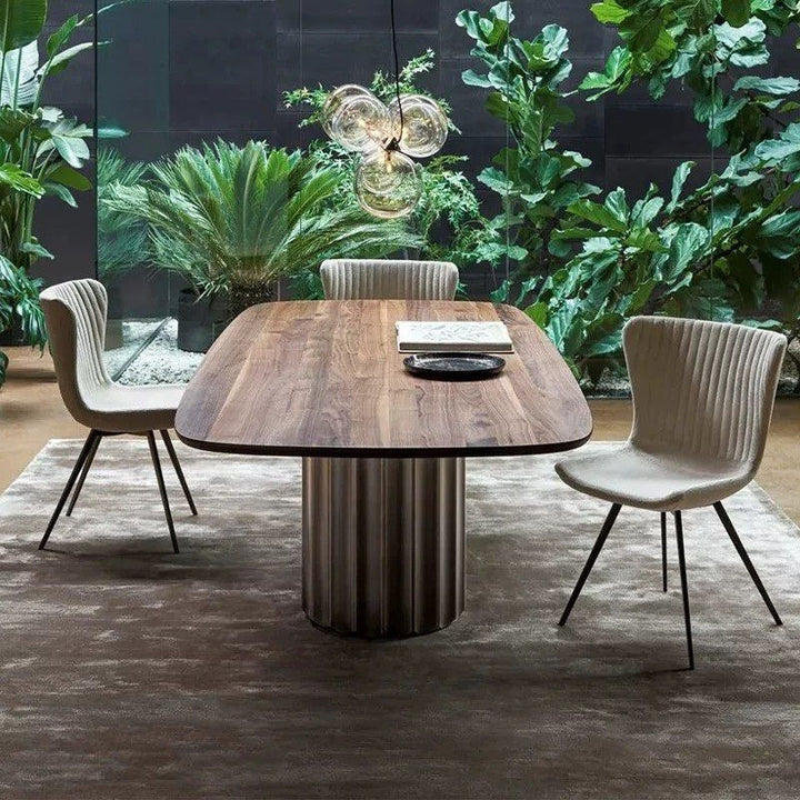 GRAYSON Modern Solid Wood Dining Table