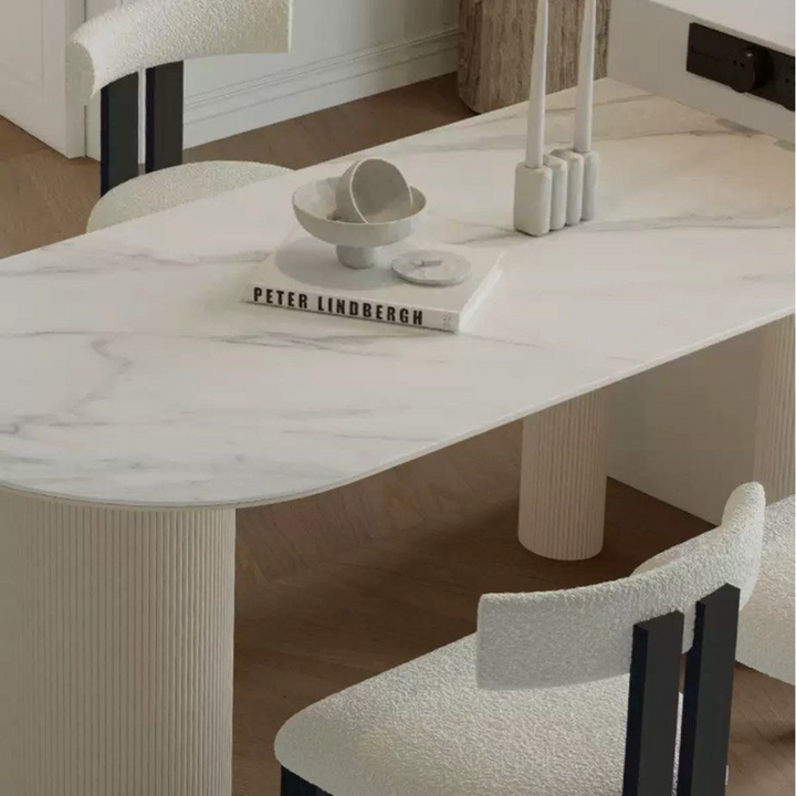 KAI Modern Sintered Stone Dining Table