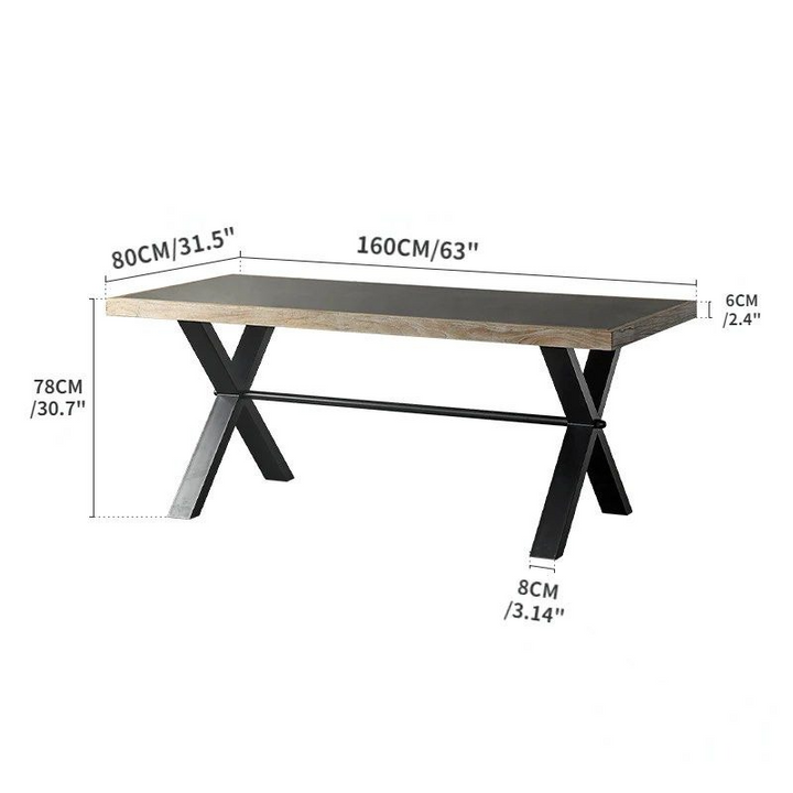 EVRON Pedestal Dining Table