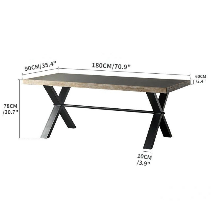 EVRON Pedestal Dining Table