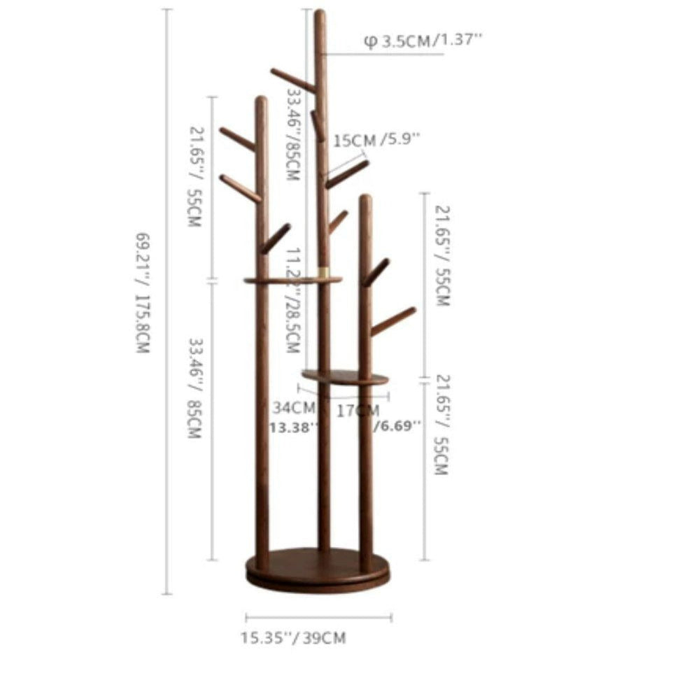 VIKA Rotary Coat Rack