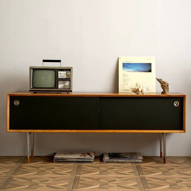 RAGNOS Modern Solid Wood TV Console