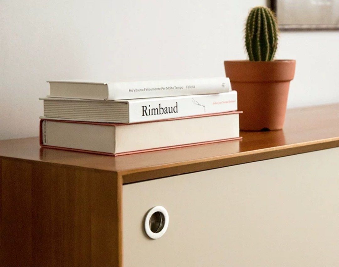 RAGNOS Modern Solid Wood TV Console