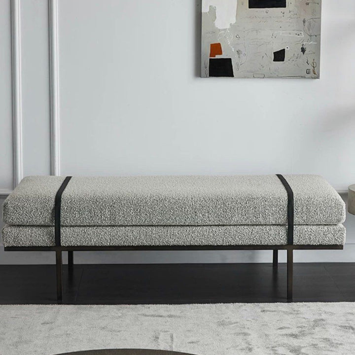 LAREDO Modern Fabric Bench