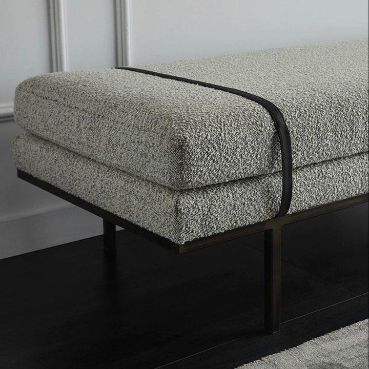 LAREDO Modern Fabric Bench