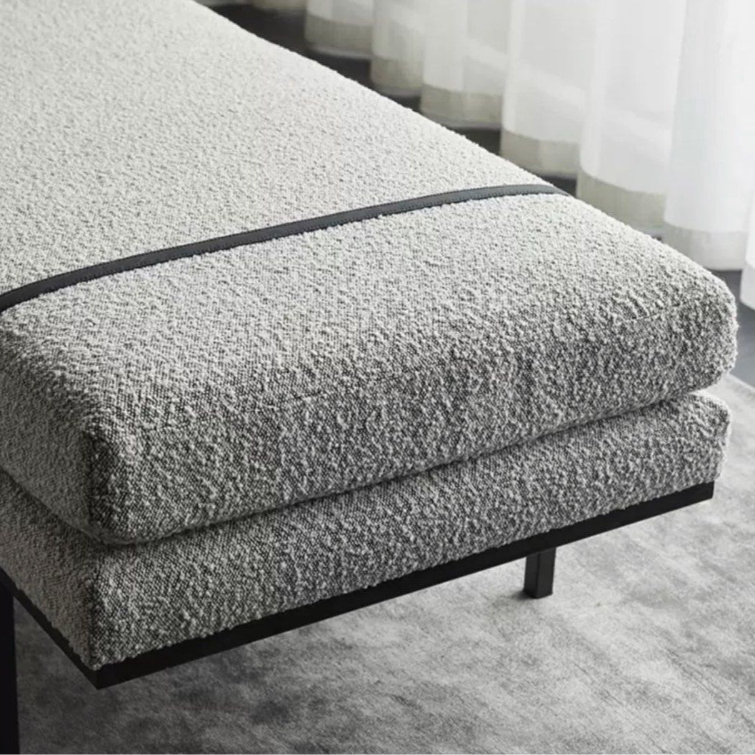 LAREDO Modern Fabric Bench