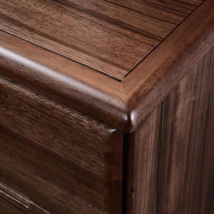 MUZU Japandi Bedside Table