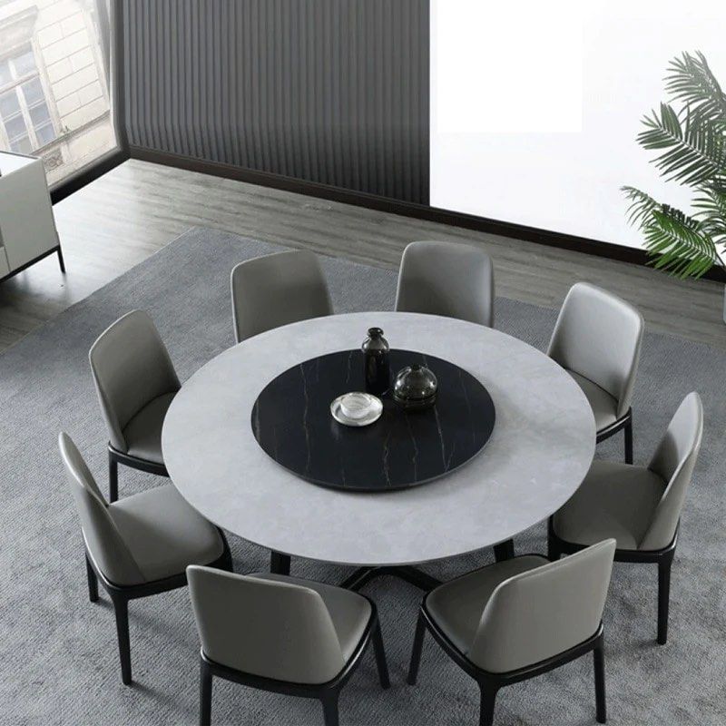 NASA Round Marble Dining Table