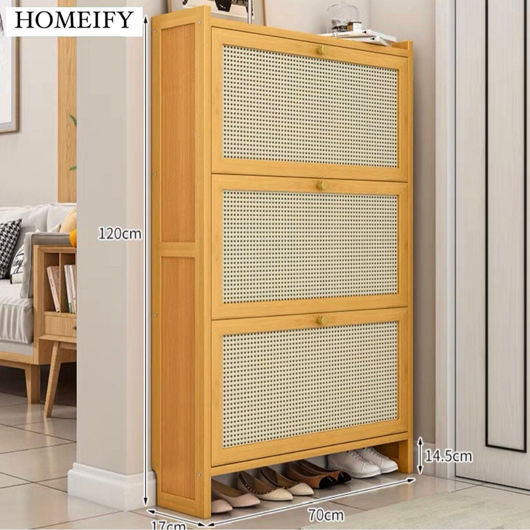 NAT Rustic Shoe Cabinet