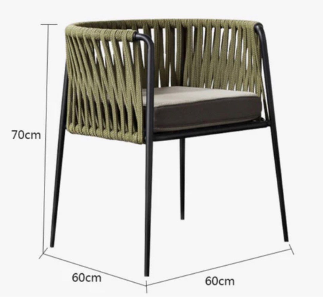 NEILZE Wicker Chair