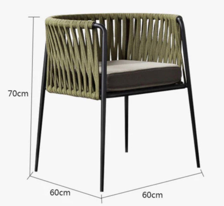 NEILZE Wicker Chair