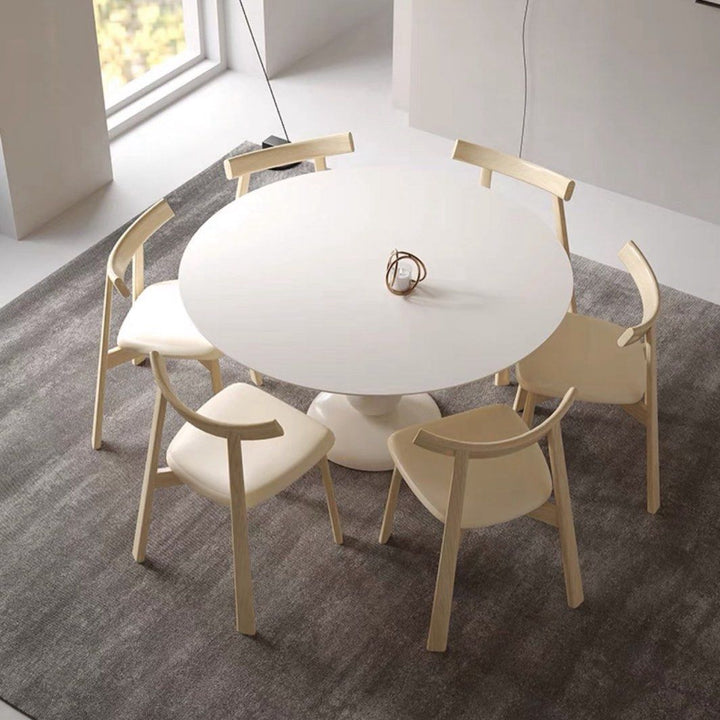 KORVAC Modern Leather Dining Chair
