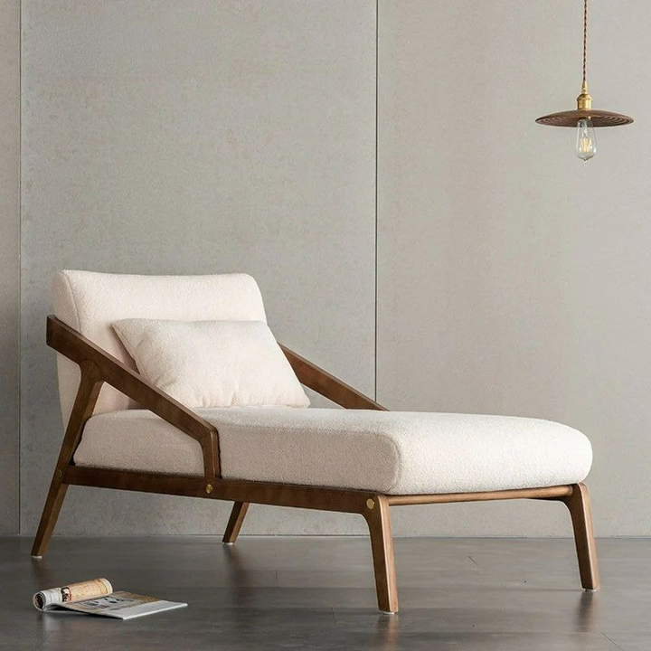 SABINE Plush Chaise
