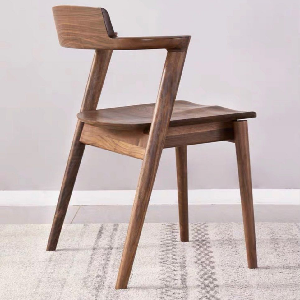 RANZZ Black Walnut Dining Chair