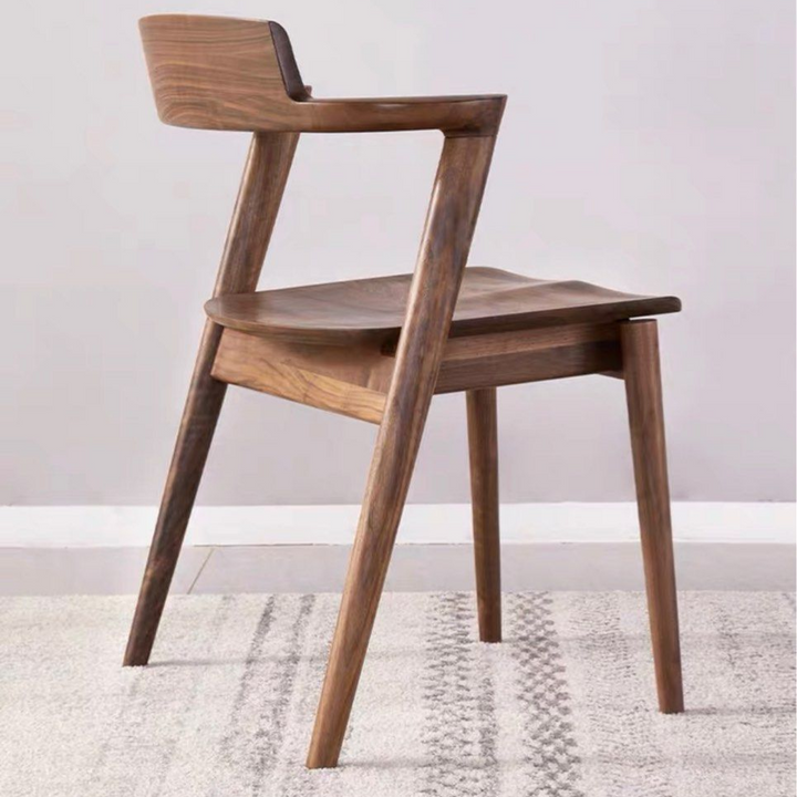 RANZZ Black Walnut Dining Chair