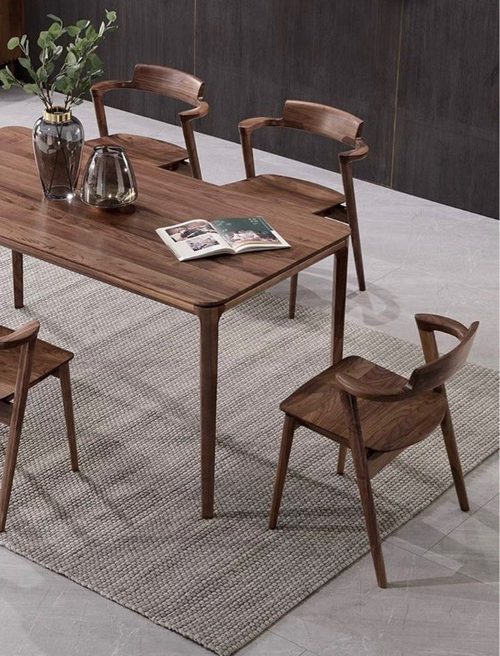 RANZZ Black Walnut Dining Chair
