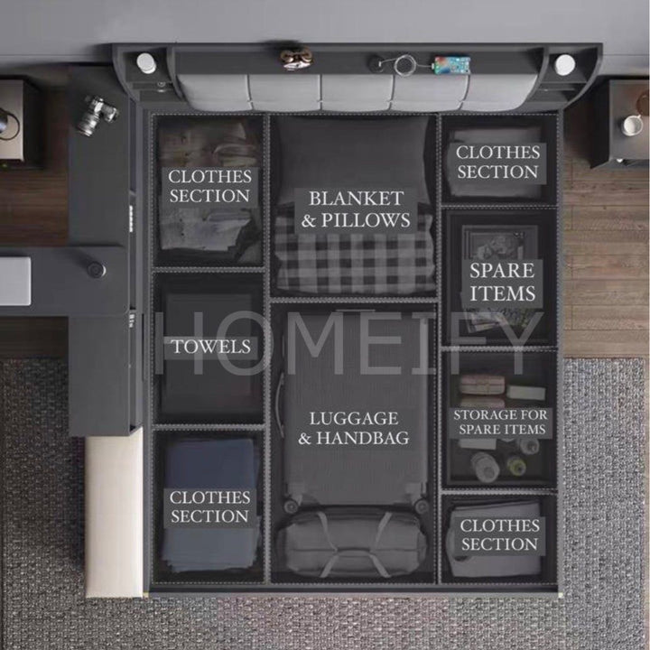 NOBU Modern All in One Bedframe