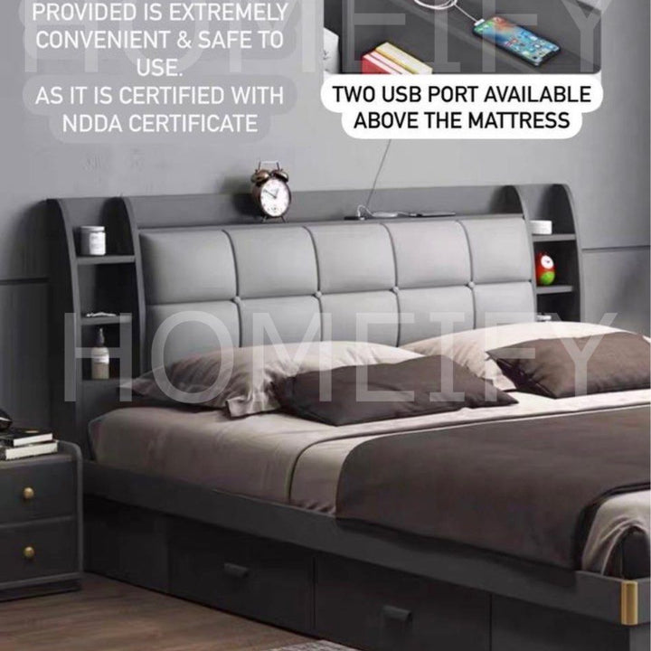 NOBU Modern All in One Bedframe