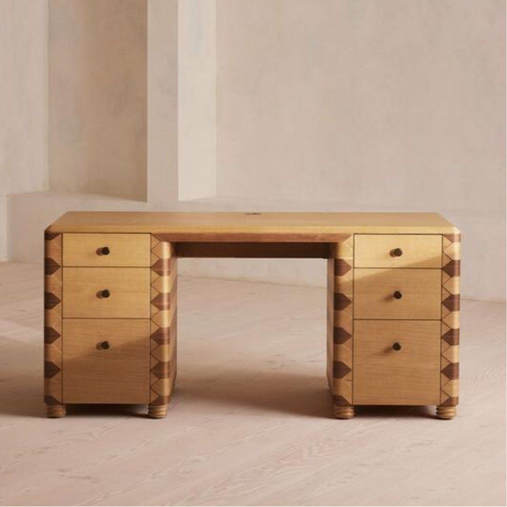ALISTAIR Modern Solid Wood Study Desk