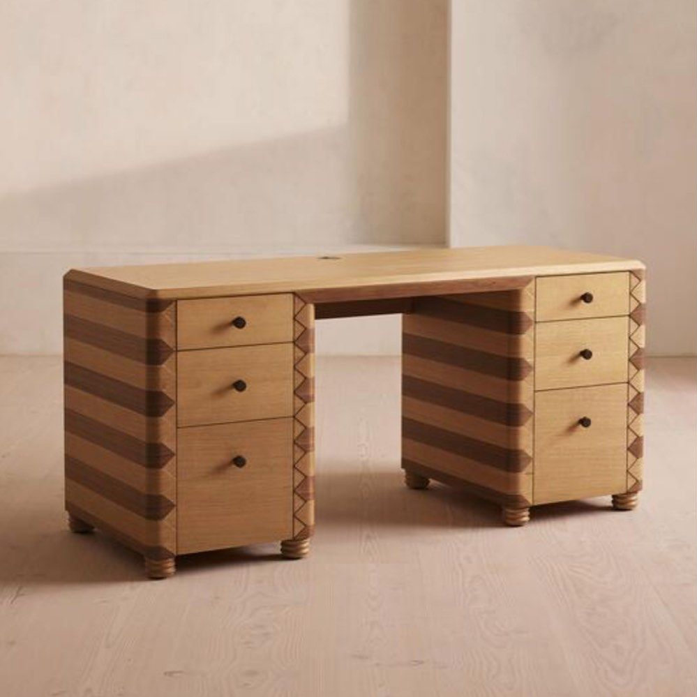 ALISTAIR Modern Solid Wood Study Desk