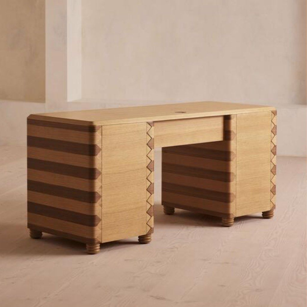 ALISTAIR Modern Solid Wood Study Desk