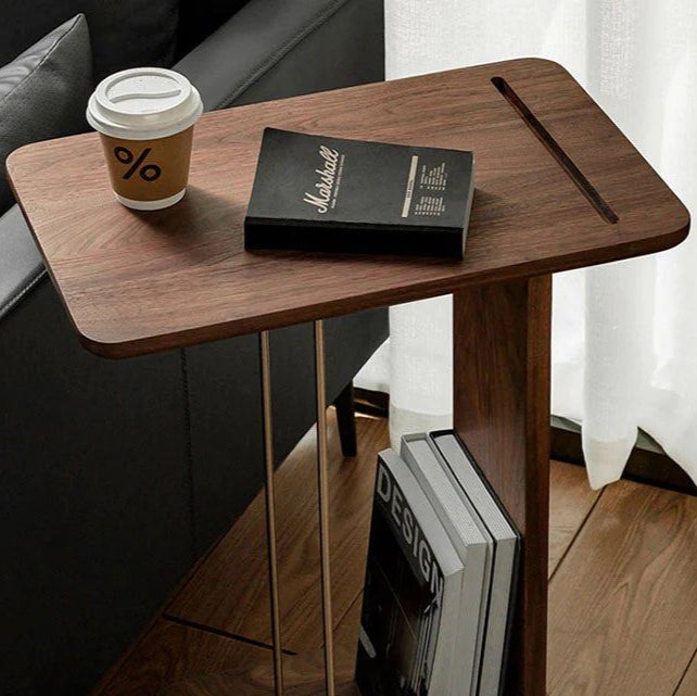 ELISABETH Solid Wood Table with Wheels
