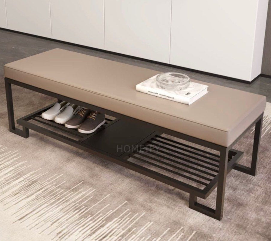 CERYS Modern Shoe Bench