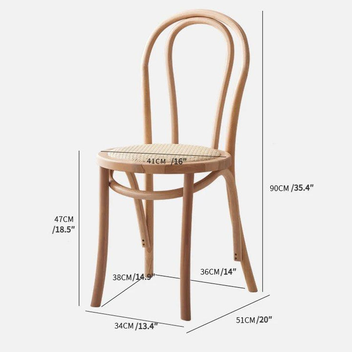 OLIE Solid Wood Dining Chair
