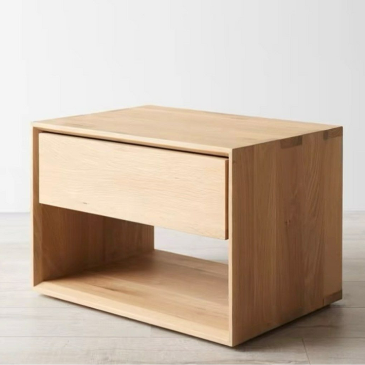 IDAHO Modern Solid Wood Bedside Table