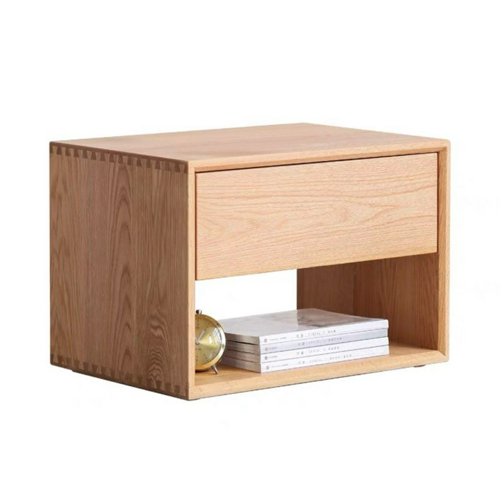 IDAHO Modern Solid Wood Bedside Table