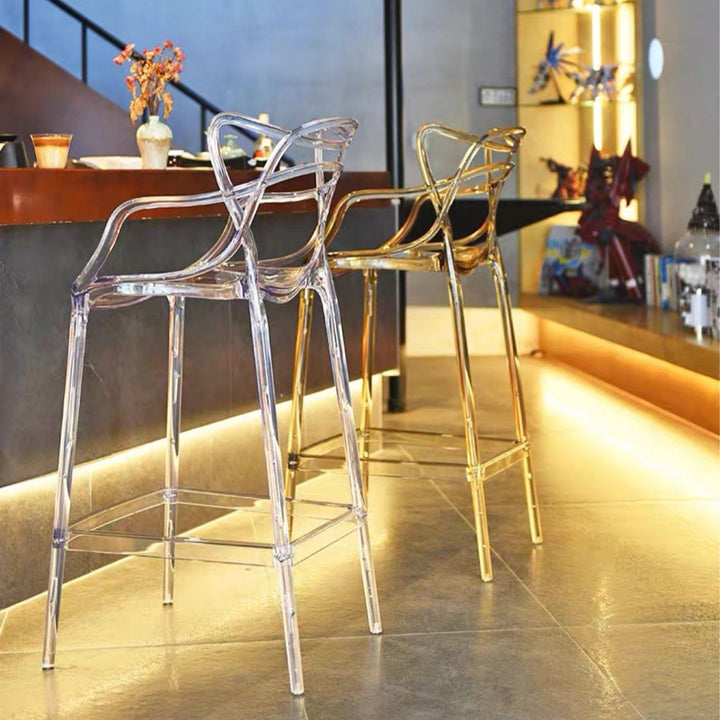 GRANGE Modern Polypropylene Bar Stool