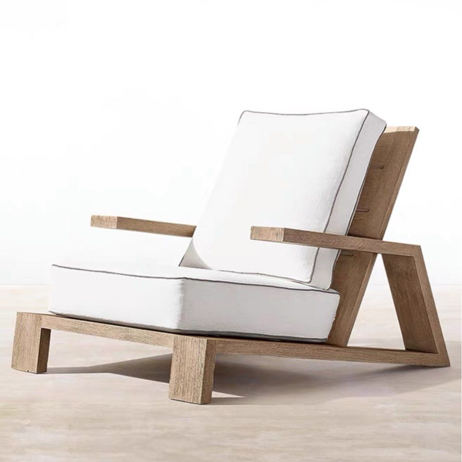 HAODEN Modern Teak Wood Outdoor Sofa