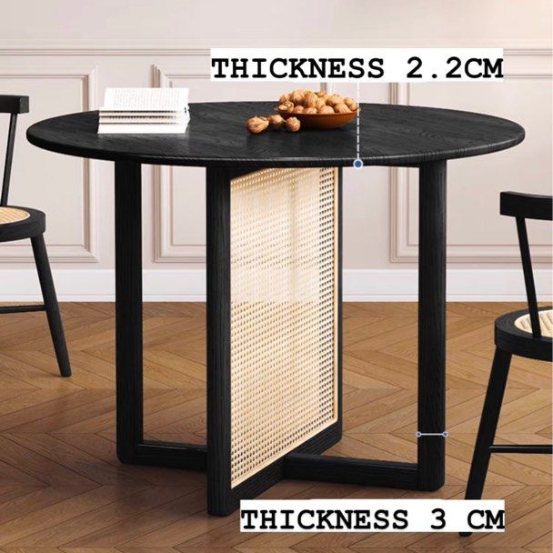 SHAW Japandi Round Dining Table