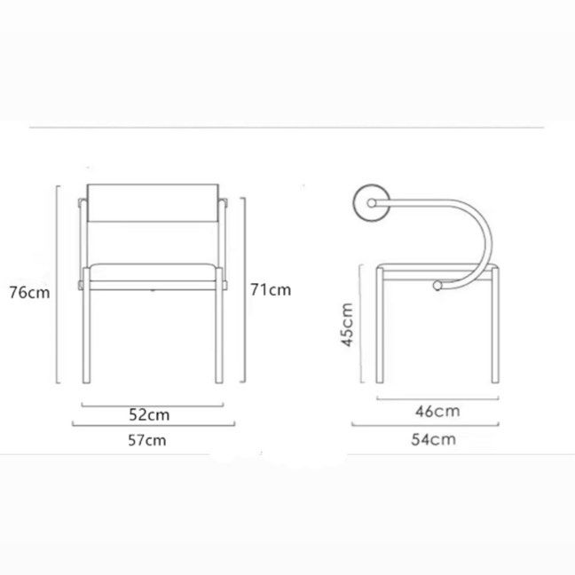 JANA Leather Luxury Dining Chairs