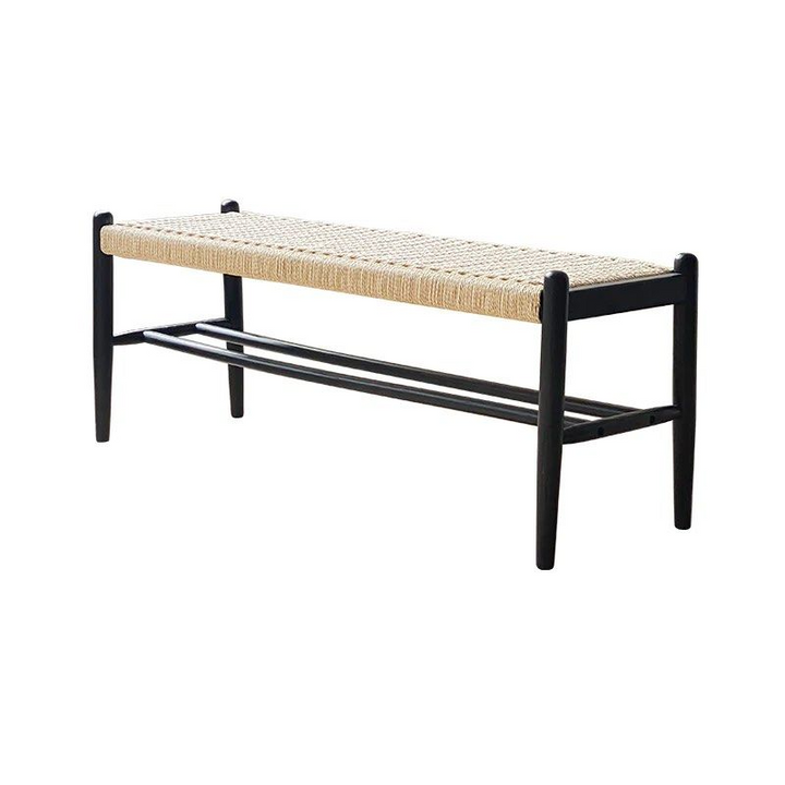 TYBALT Modern Rattan Bench