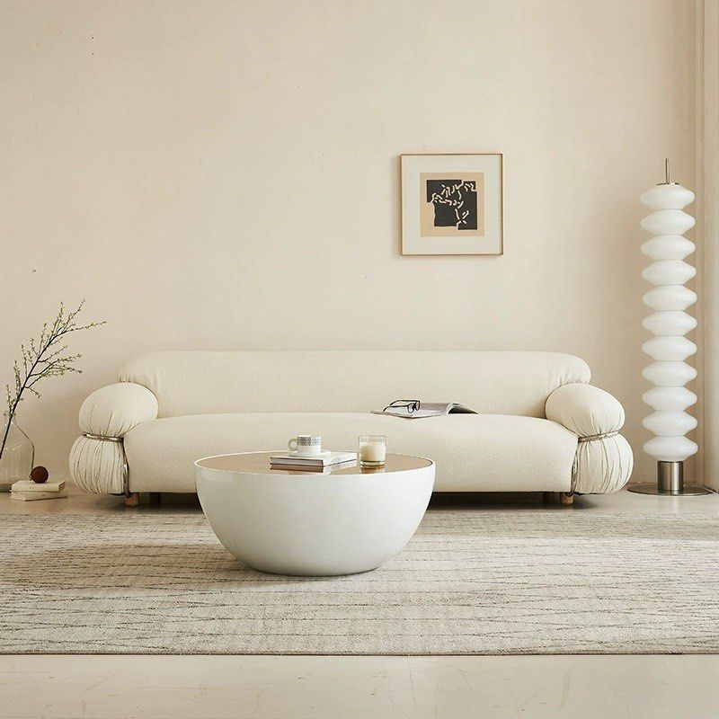 TATSURO Japandi Boucle Sofa