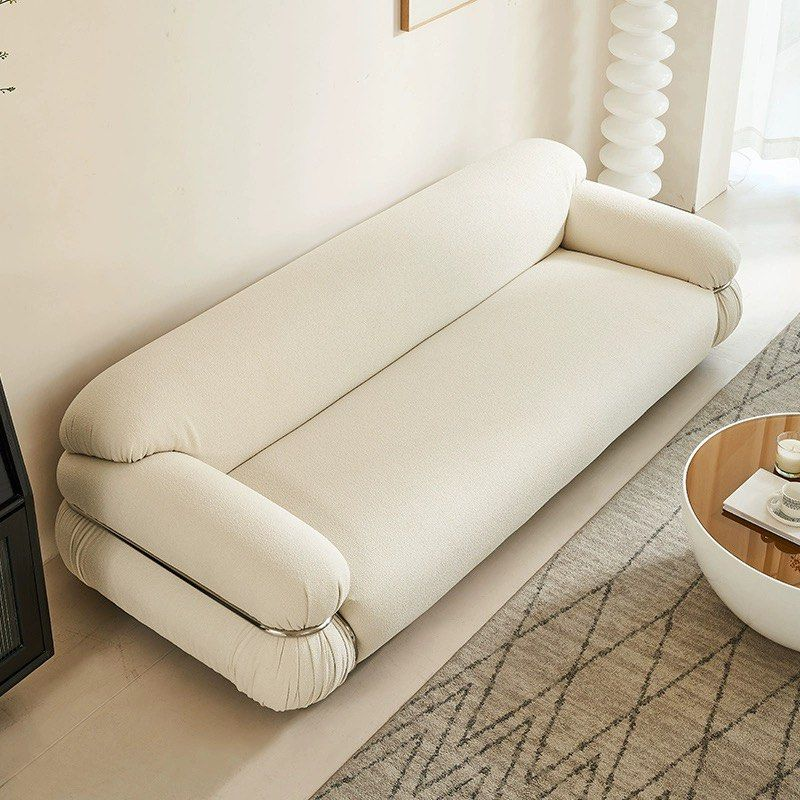 TATSURO Japandi Boucle Sofa