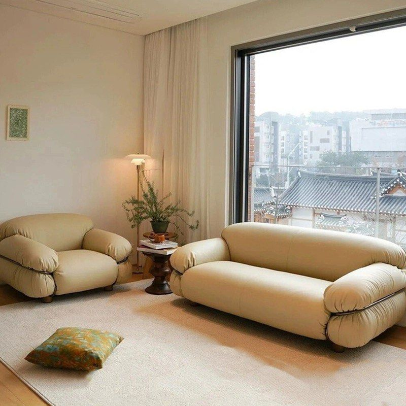 TATSURO Japandi Boucle Sofa