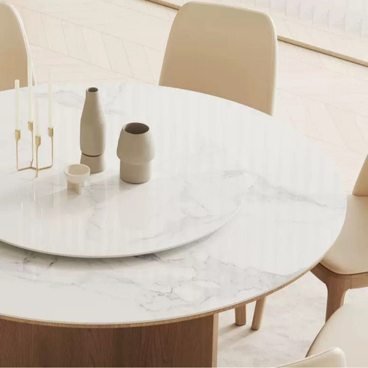 TAKAYAMA Japandi Solid Wood Round Dining Table
