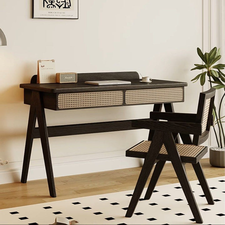 SULLIVAN Rustic Solid Wood Study Desk