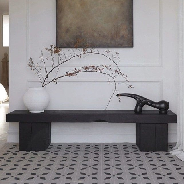 FLORIAN Modern Solid Wood Bench