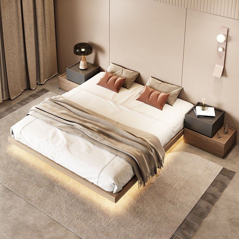 ONSE Wooden Bedframe with Side Table